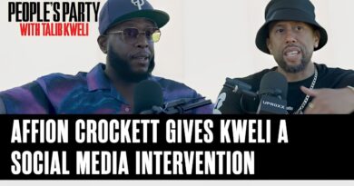 Affion Crockett Gives Talib Kweli A Very Public "Social Media Intervention" | People's Party Clip